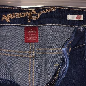 Arizona Super Skinny Low Rise Jeans
